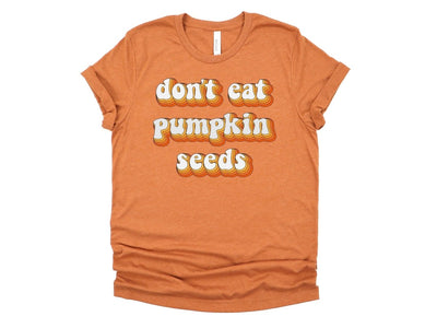 Pregnancy Announcement Shirt , Fall Pregnancy Announcement Shirt , Don't Eat Pumpkin Seeds Shirt , Pregnancy Pumpkin Shirt - SweetTeez LLC