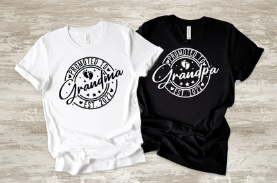 promoted to grandparents shirts | pregnancy announcement gift - SweetTeez LLC