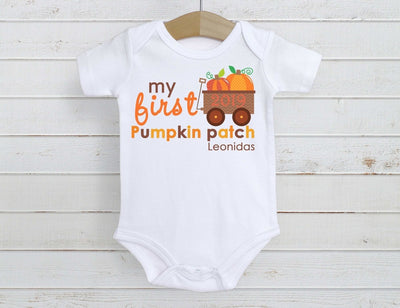 Pumpkin Patch Shirt - My First Pumpkin Patch - Pumpkin Patch Bodysuit - Pumpkin Patch Shirt Baby - First Pumpkin Patch boy - Pumpkin Patch - SweetTeez LLC