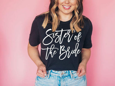 Sister of the Bride Shirt , T Shirt For Sister of the Bride , Sister of the Bride tshirts , Bachelorette Party Shirts , bachelorette Party - SweetTeez LLC