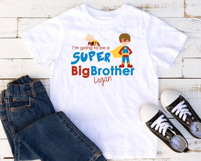 Super Big Brother Shirt - Personalized - SweetTeez LLC