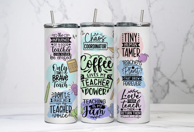 Teacher Gift, Teacher appreciation Gift, Teacher Tumbler, Teacher Cup , 20 oz tumbler - SweetTeez LLC