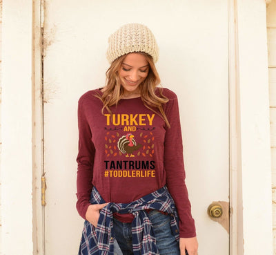Thanksgiving Shirt Women , Women's Thanksgiving Shirt , Thanksgiving Shirt For Women , Funny Turkey Shirt Women , Turkey Shirt Long Sleeve - SweetTeez LLC