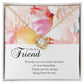 To My Best Friend | Love Knot NECKLACE - SweetTeez LLC
