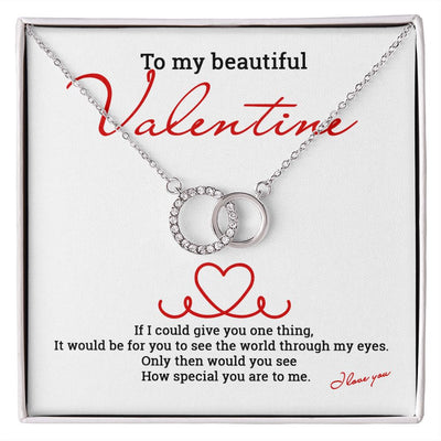 To My Valentine | Perfect Pair Necklace - SweetTeez LLC