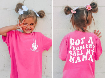 Trendy Girls Shirt, Pink Comfort Colors® Tshirt, Summer Tshirts, with sayings - SweetTeez LLC