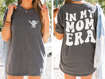 Trendy Mama Shirt, Comfort Colors® TShirt, Retro Tees With Sayings, Gift For New Mom - SweetTeez LLC