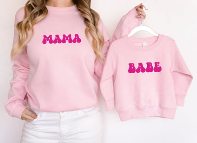 Valentine's Day sweatshirt, Mama & Me sweatshirts, Valentine's Day Shirts, Mama Sweatshirt, Retro Sweatshirts, Sweatshirt For Toddler Girl - SweetTeez LLC